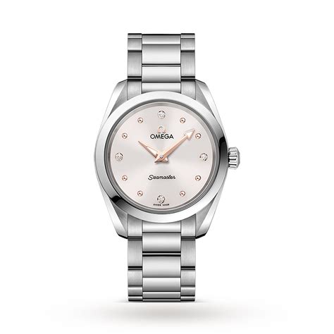 omega seamaster aqua terra 150m 28mm ladies watch|Omega Seamaster aqua terra quartz.